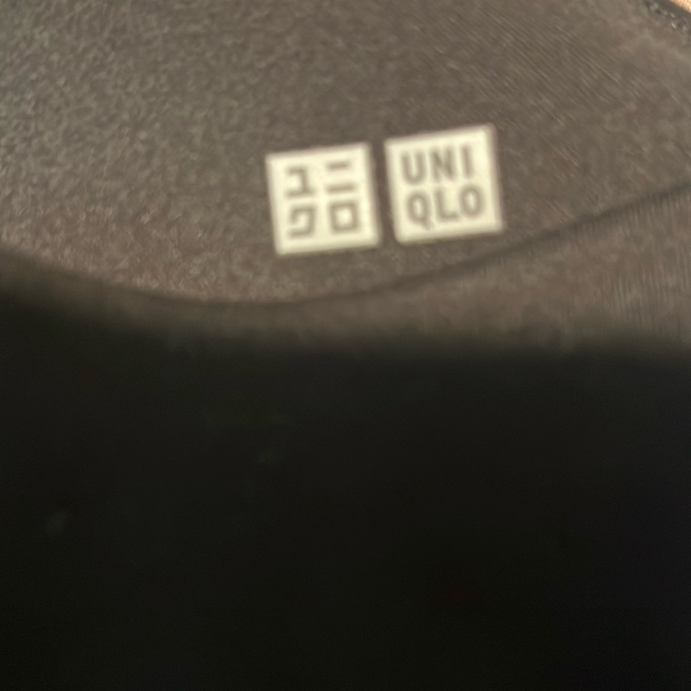 Cool uniqlou yoga workout pants black capri